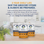 Under the Weather Bland Diet for Dogs | Easy to Digest for Sick Dogs |Always Be Ready | Contains Electrolytes - All Natural Freeze Dried 100% Human Grade Meats | 6 Pack - Rice, Chicken & Pumpkin - 6oz