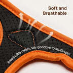 Cat Harness and Leash Set, Step-in Escape Proof Adjustable Vest Harness for Small Medium Large Cats, Lightweight Soft Breathable Reflective Kitten Harness, Easy to Wear for Walking Travel, Camping, L