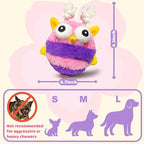 Moving Dog Toys – Rechargeable Interactive Dog Squeaky Toy with Motion-Activated Ball, Music, Recording & Silent Modes – Self-Play Toy for Small, Medium & Large Breeds (Bee)