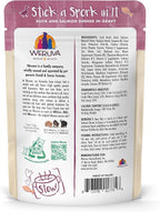 Weruva Classic Cat Stews, Stick A Spork in It with Duck & Salmon in Gravy, 3oz Pouch (Pack of 12)