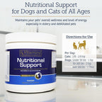 Rx Vitamins Nutritional Support - A Combination of Essential Vitamins, Minerals, & Other Beneficial Compounds for Dogs and Cats - 9.07oz