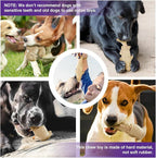 Dog Toys for Aggressive Chewers, 3 Pack Indestructible Dog Chew Toys, Super Chewer Toys with Tough Nylon for All Breed Sizes, Teeth Cleaning & Training, Boredom Relief