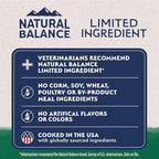 Natural Balance Limited Ingredient Adult Dry Dog Food with Healthy Grains, Lamb & Brown Rice Recipe, 24 Pound (Pack of 1)