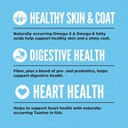 ORIJEN Grain Free High Protein Premium Dry Cat Food Six Fish Recipe 7lb Bag