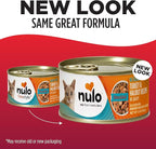 Nulo Turkey & Halibut Grain-Free Shredded Wet Canned Cat Food, 3 Ounce (Pack of 24)