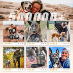 lesotc Portable Dog Water Bottle, 56oz Large Travel Water Bowl Dispenser for Dogs Camping Beach Walking Essentials, Big Pet Bottles Hiking Traveling Park Car Trips Accessories for On The Go, BPA Free