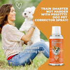 PSSSTTT Spray for Dogs 3.5 FL OZ (99g) - Effective Behavior Training for Dogs, Dog Corrector Fight Deterrent - Safe & Humane, Air Spray for Dogs, Air Horn for Dogs Training