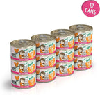 B.F.F. Play - Best Feline Friend Paté Lovers, Aw Yeah!, Tuna & Salmon Oh Snap! with Tuna & Salmon, 2.8oz Can (Pack of 12)
