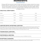 Go! Solutions Skin + Coat Care, Dry Dog Food, Chicken Recipe with Grains, 3.5 lb Bag