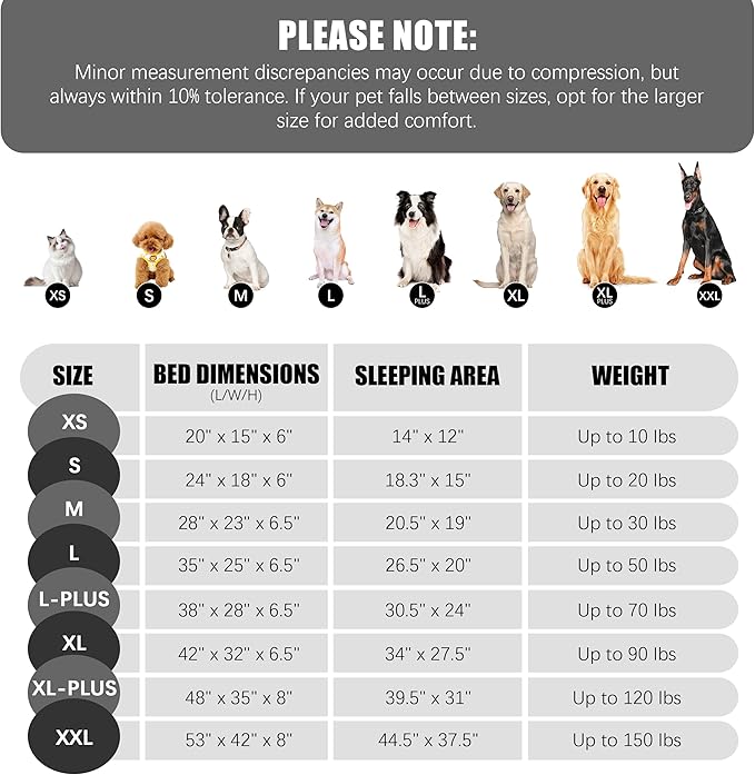 Orthopedic Dog Bed with Sides - Dog Sofa Beds for Small Dogs, Supportive Foam Pet Couch Bed with Washable Removable Cover, Waterproof Lining and Non-Slip Bottom, Grey - S