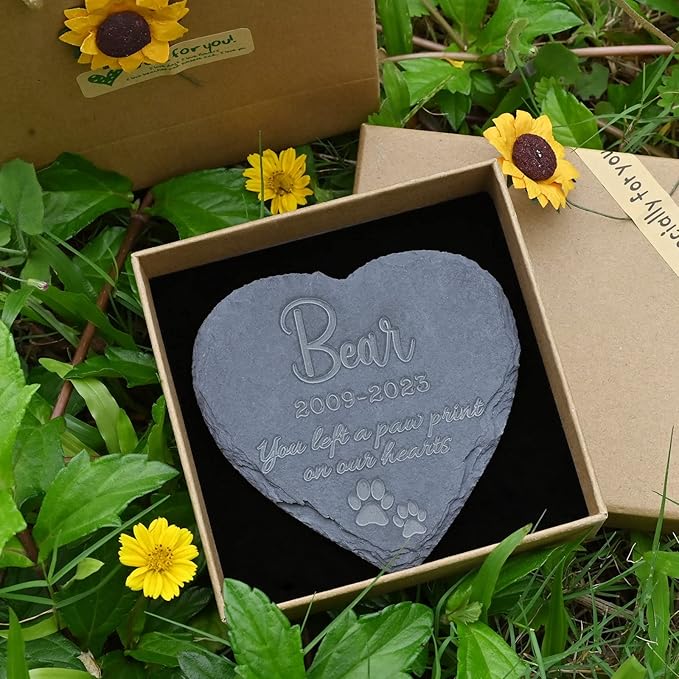 Loss of Cat Gifts, Personalized Cat Memorial Stones, Lost Pet Sympathy Gift Cat, Pet Loss Gifts, Dog Memorial Gifts, in Memory of Cat Personalized, Dog Bereavement Gifts - in Memory of Pet