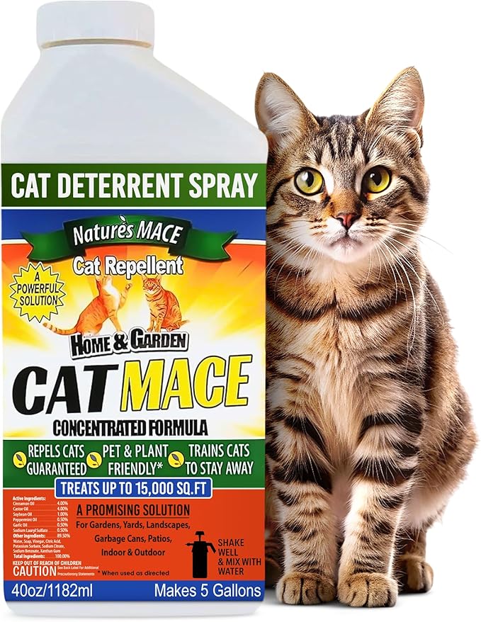 Nature's Mace Cat Repellent 40oz Concentrate