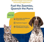 NaturVet Pet Electrolyte Concentrate for Dogs and Cats, 16 oz Liquid Concentrate, Made in The USA with Globally Source Ingredients