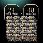 Sheba Gravy Indulgence Adult Wet Cat Food Chicken Entree in Extra Gravy, 2.6 oz. Twin-Pack Trays (24 Count, 48 Servings)