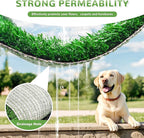 30"x20" Dog Grass Pad with Tray Large for Indoor Puppy PottyTraining with 3PCS Artificial Grass Mats, 1 Washable Pee Pad, Pet Loo Dog Litter Box for Balcony Apartment, 4-Layer System