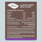 Nature's Logic Dry Dog Food - 100% Natural - No Synthetics - For All Ages, Sizes, Breeds - Free From Common Allergens, High Protein - Rabbit Meal Feast, 4.4lbs