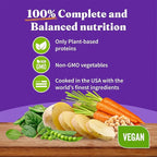 Halo Holistic Vegan Wet Dog Food, Plant-Based Recipe, Canned Dog Food, Complete Digestive Health, Adult Dogs, 13 Oz Can (Pack of 12)