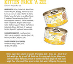 Weruva Cats in The Kitchen Kitten, Kitten Frick 'A Zee, 3oz Can (Pack of 12)