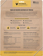 Vital Essentials Freeze-Dried Raw Duck Meal or Mixer Cat Food Soft Nibs | 99% Duck, Organs & Bone | 12 oz