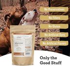 Farm Hounds - Beef Lung - Premium Natural Beef Lung Jerky for Dogs - Made from 100% Humanely Raised Cattle - Organ Treat - Great for Training & Treats - No Added Fillers - Made in USA - 2 oz - 1 Pack