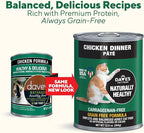 Dave's Pet Food Grain Free Wet Canned Cat Food Pate(Chicken), Made in USA Naturally Healthy, Wheat & Gluten-Free, 12.5 oz Cans (12 Pack)