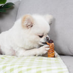 MON2SUN Rawhide Free Dog Treats, 3 Inch Triple Flavor Chicken Wrapped Duck and Beef Rolls for Small Dogs, Healthy Snacks, 21.16oz