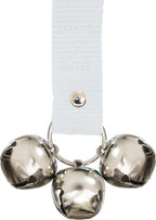 Caldwell's Pet Supply Co. Dog Potty Bells, Dog Door Bell, Bells To Go Outside, Potty Training Bell, Dogs Doorbell, Dogs Potty Doorbell, Ring To Go Pee, All Breed Puppy Training Tool - White (Set of 2)