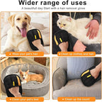 4 Pack Pet Hair Removal Glove, 2025 Washable Reusable Electrostatic Gloves Pet Hair for Cat and Dog, with Electrostatic Tech, for Carpet, Couch, Furniture