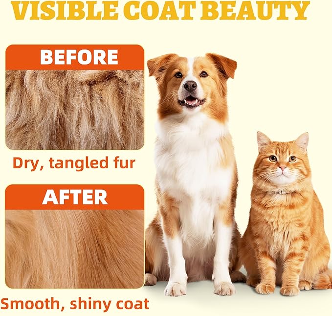 Wellix 9oz Freeze Dried Quail Eggs for Cats&Dog Treats - High-Protein Freeze Dried Quail Egg Yolk Cat Treats for Skin&Coat Health - Delicious Training Snacks for Puppy,Kitten Treat