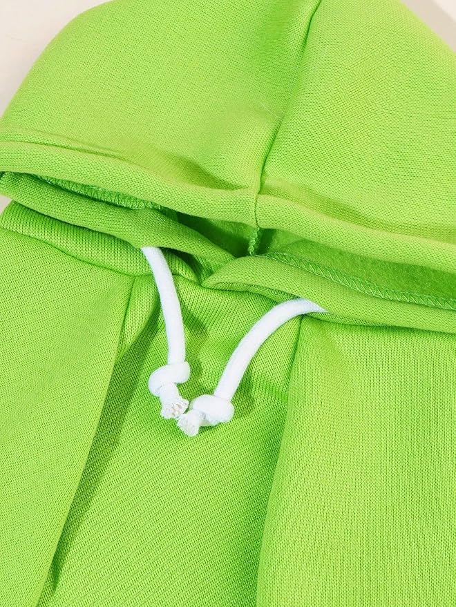 QWINEE Basic Dog Hoodie Sweatshirt Puppy Sweater Warm Cat Costumes Pet Clothes for Chihuahua Puppy Kitten Small Medium Dogs Green Medium