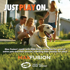 Max Fusion Made with Nike Grind, Arlee Cannon Treat Dispensing Dog Toy for All Dogs, Treat Dispenser, Durable Treat Toys, Natural Rubber Chew Toy, Large, Blue, 1 Count