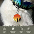 QR Dog Tags Personalized for Pets Custom Dog Tags Dog Name Tag QR Code Pet Tags Smart Pet ID Tags Free Online & Scan QR Receive Instant Pet Location Alert Email
