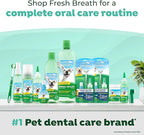 TropiClean Fresh Breath Toothbrush and Toothpaste Kit for Puppies, Teeth Cleaning Kit to Prevent Plaque & Tartar, Breath Freshener, Dog Dental Care