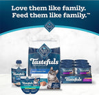 Blue Buffalo Tastefuls Wet Cat Food Paté, Made with Natural Ingredients, Beef Entrée, 5.5-oz Cans (24 Count)