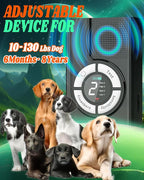 1500 mAh Rechargeable Anti Barking Device for Dogs Indoor Up to 50 Ft Range, 9 Modes Dog Bark Deterrent Devices Dog Training & Behavior Aids, Dog Barking Control Safe for Dogs