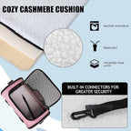 Carriers Soft-Sided Pet Carrier Pink for Medium Large Cats Dogs Undertake 35Lbs,Ventilated Mesh Windows,Top Load Cat Carrier with Airline Approved(X-Large,Pink)