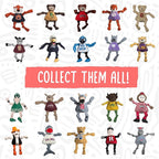 HuggleHounds Knottie Plush Dog Toy - Stuffed Animal Toy, Puppy Toys, Squeaky Dog Toy for Small, Medium & Large Dogs, Durable Plush to Keep Them Busy, Officially Licensed - Texas Longhorn, Large