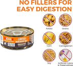 KOHA Limited Ingredient Diet Chicken Pate for Cats - Single Meat Wet Cat Food for Sensitive Stomachs - Pate Cat Food with No Fillers - 3oz Pack of 24