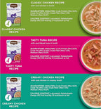Rachael Ray Nutrish Purrfect Broths Wet Cat Food, Variety Pack, 1.4 Ounce Pouch (Pack of 24), Grain Free
