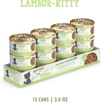 Weruva Cats in The Kitchen Kitten, Lambur-Kitty, 3oz Can (Pack of 12)