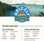 Grizzly Pet Products Algal Plus Omega 3-6-9 Food Supplement for Dogs and Cats, 8 Ounce Bottle
