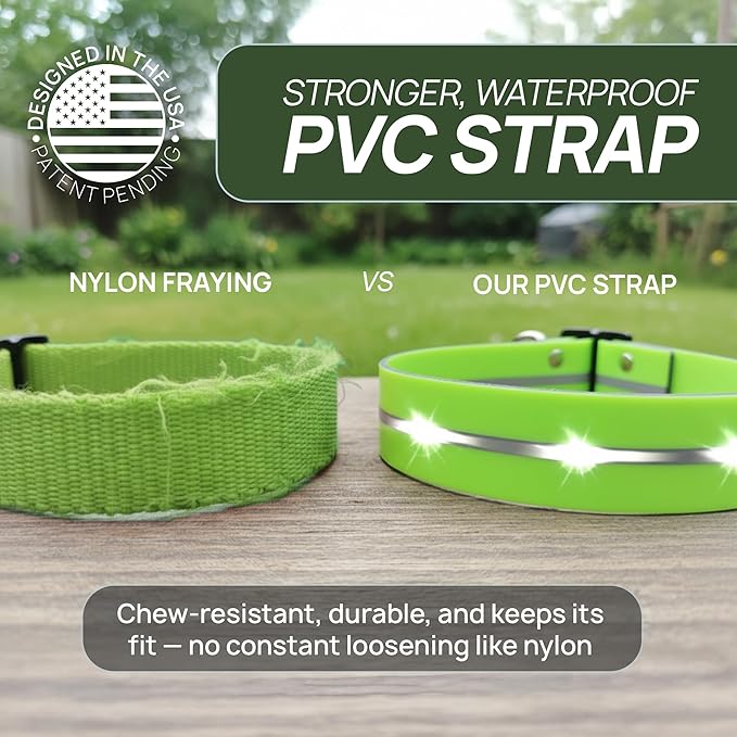 2-in-1 Dog Shock Collar with Remote & 360° LED Safety Lights – 4200FT Range Dog Training Collar, IPX7 Waterproof, 4 Training Modes, Rechargeable E-Collar for Small Medium & Large Dogs (10-120lbs)