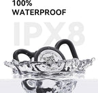 Holder for Dog Collar, Scan QR Code Send Location Alert Email, Waterproof Full Body Protection Anti-Lost Case, Accessories for Dog, Cats, Collar, Backpack (Blue, Large)