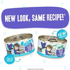 Weruva B.F.F. Play - Best Feline Friend Paté Lovers, Aw Yeah!, Beef & Tuna Tic TOC with Beef & Tuna, 2.8oz Can (Pack of 12)