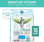 Purina ONE Sensitive Stomach, Sensitive Skin, Natural Dry Cat Food, +Plus Sensitive Skin and Stomach Formula - 16 lb. Bag