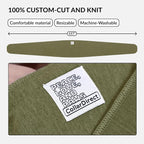 Dog Sling Carrier for Small Dogs - Anti-Anxiety Cat Sling, Puppy Pouch - Pet Sling in Gray Black Blue Green Pink Yellow (Green, Standard)