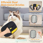 2 Pcs Pet Hair Removal Glove for Cats & Dogs,Newly Upgraded Pet Hair Gloves Electrostatic Pet Hair Remover Gloves,Reusable Pet Hair Remover Tool For Couch Clothes Carpet Car Seat,9.45 *7.1 in