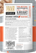 I AND LOVE AND YOU Feed Meow Indoor Wet Cat Food - Mackerel - Packed with Protein and Fiber, Grain Free, Shredded, 3oz Pack of 12