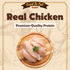 Gootoe Chicken Fillet Jerky Dog Treats 1 lb, All Natural, Grain-Free, High-Protein, Low Fat, Healthy & Easily Digestible