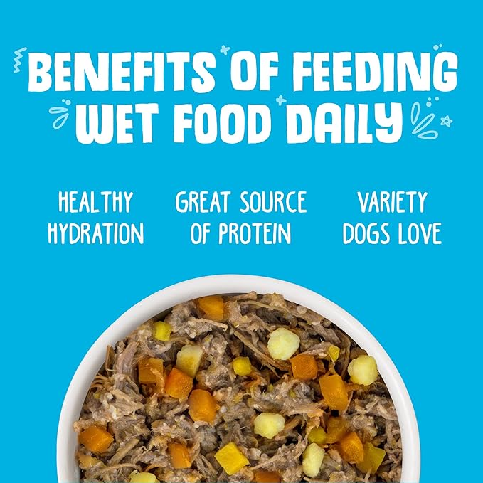 Weruva Classic Dog Food, Variety Pack, Chicken Free, Just 4 Me, Wet Dog Food, 5.5oz Cans (Pack of 24)
